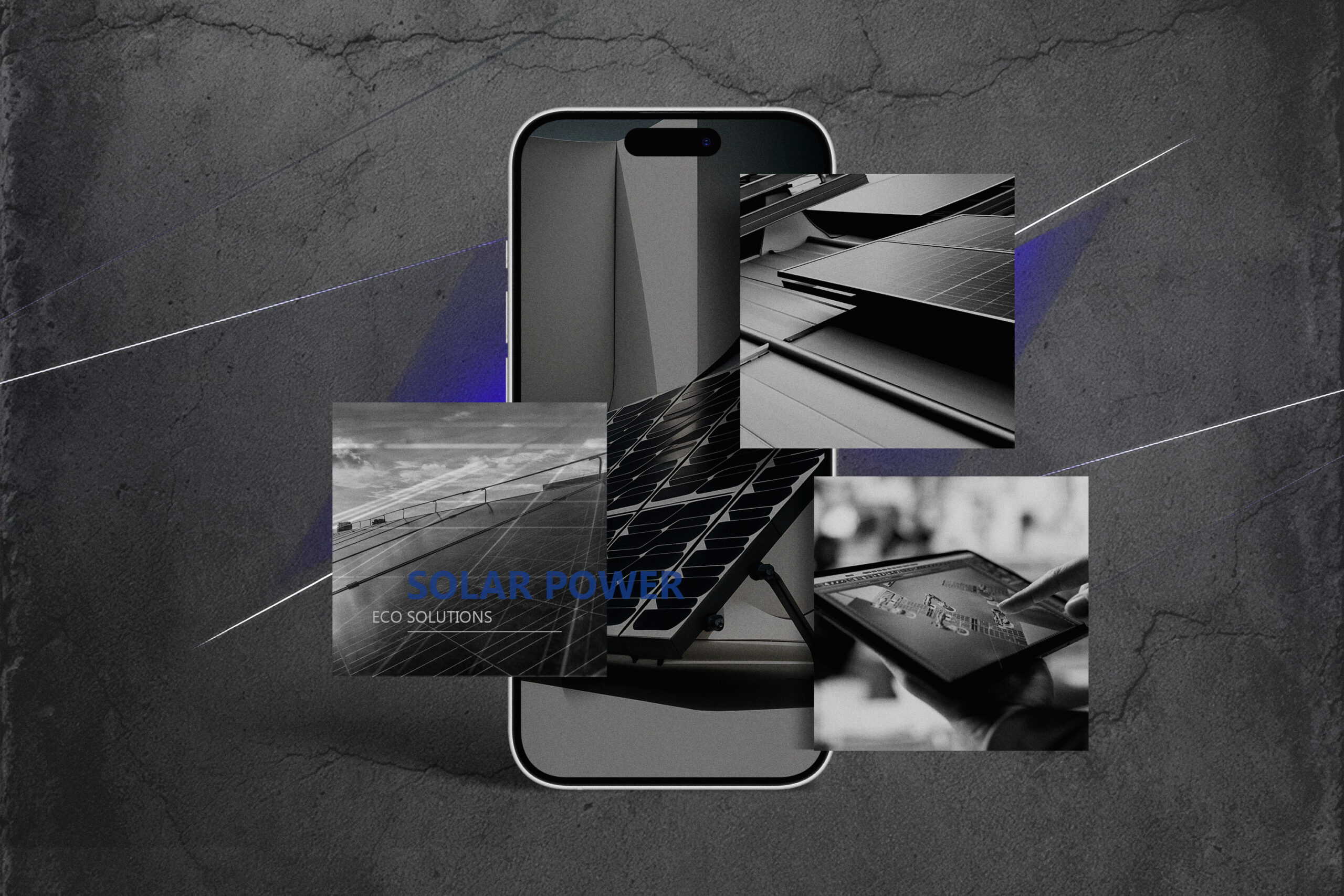 Visual Identity & UI Design for Solar Platforms - pvXpert